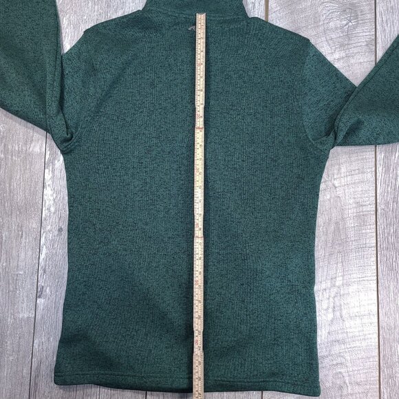 Mountain Khakis Mens Norris Fleece Sweater Size Small Green Button Pullover - Picture 9 of 10